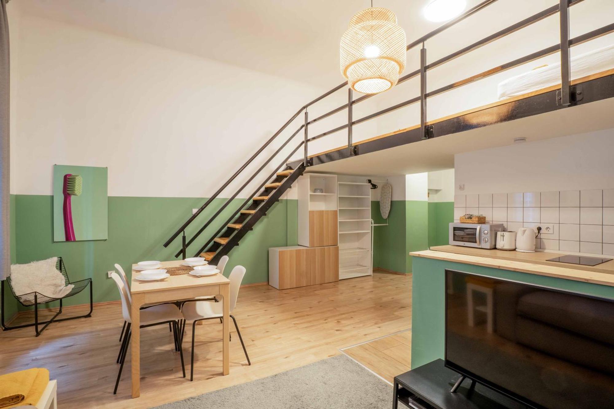 Cosy Studio In Terezvaros W41 Green บูดาเปสต์ ภายนอก รูปภาพ
